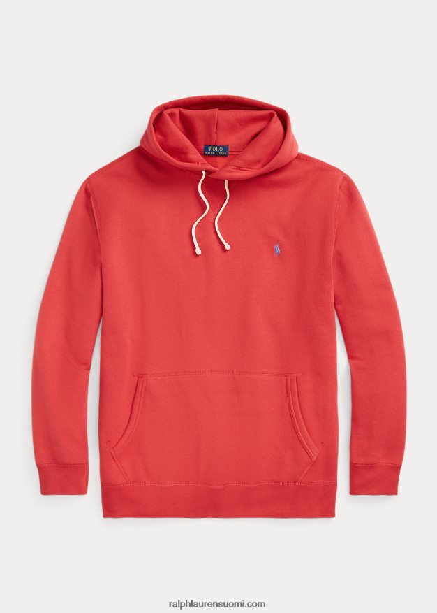 Ralph Lauren miehet rl fleece-huppari 0Z24ZR1578 tyyrpuurin punainen