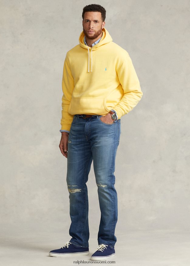 Ralph Lauren miehet rl fleece-huppari 0Z24ZR1586 maissin keltainen