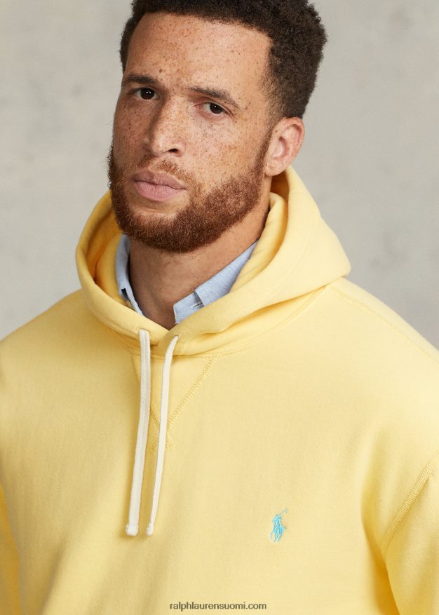 Ralph Lauren miehet rl fleece-huppari 0Z24ZR1586 maissin keltainen