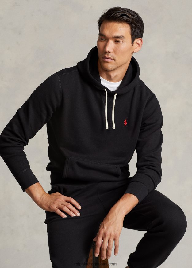 Ralph Lauren miehet rl fleece-huppari 0Z24ZR399 musta