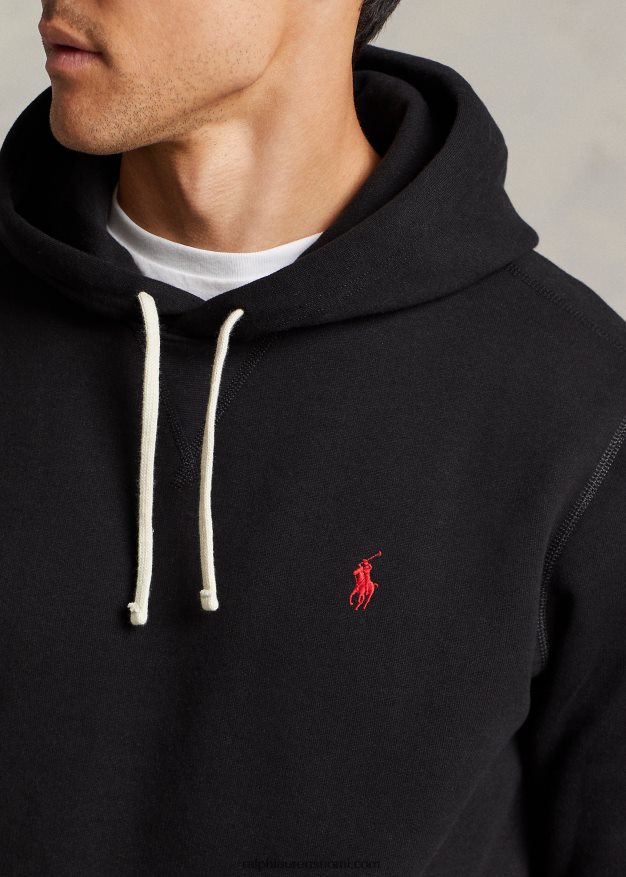 Ralph Lauren miehet rl fleece-huppari 0Z24ZR399 musta