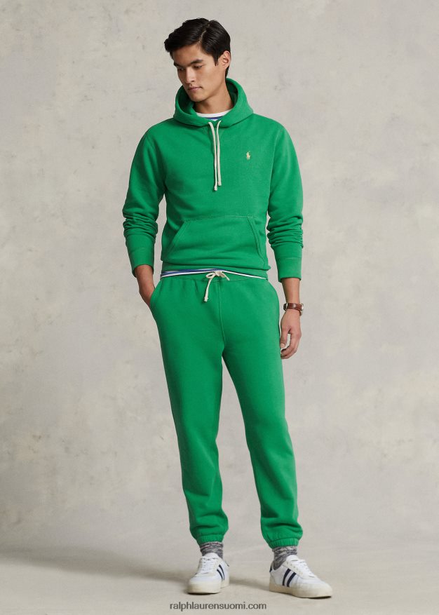 Ralph Lauren miehet rl fleece-huppari 0Z24ZR404 optinen vihreä