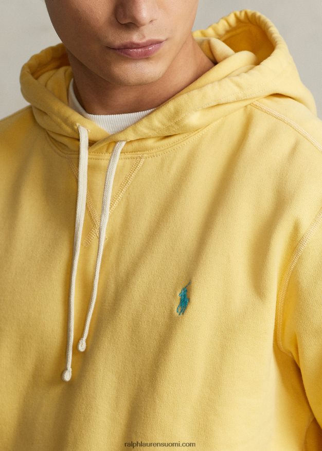 Ralph Lauren miehet rl fleece-huppari 0Z24ZR8574 maissin keltainen