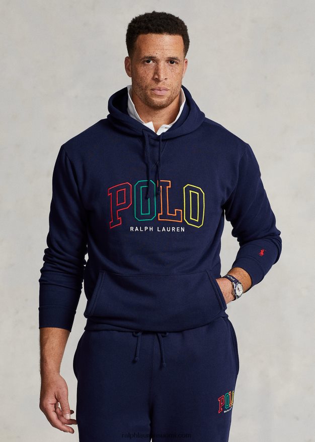 Ralph Lauren miehet rl fleece -logohuppari 0Z24ZR1632 risteilylaivasto