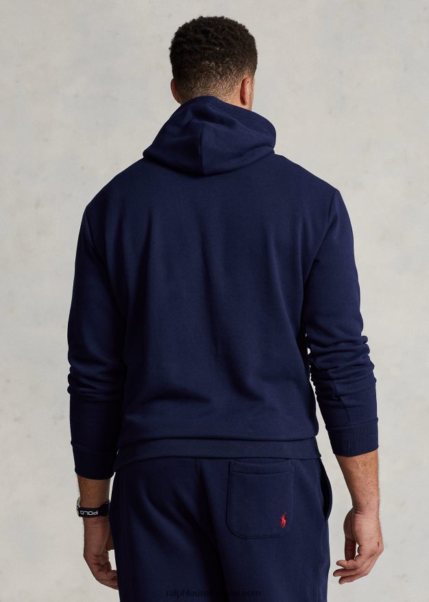 Ralph Lauren miehet rl fleece -logohuppari 0Z24ZR1632 risteilylaivasto