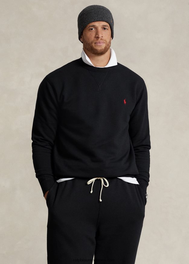 Ralph Lauren miehet rl-fleece-paita 0Z24ZR1587 musta