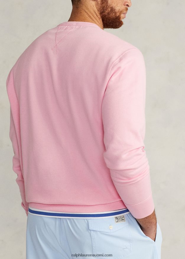 Ralph Lauren miehet rl-fleece-paita 0Z24ZR1593 karmelin pinkki