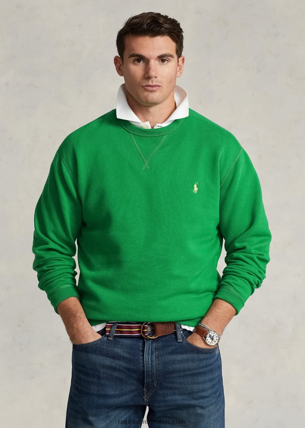 Ralph Lauren miehet rl-fleece-paita 0Z24ZR1594 optinen vihreä