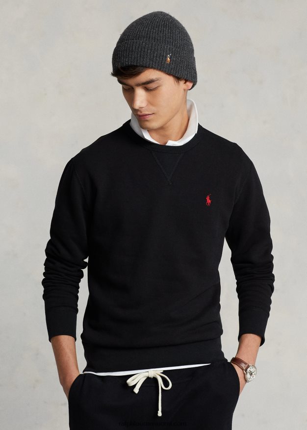 Ralph Lauren miehet rl-fleece-paita 0Z24ZR329 musta