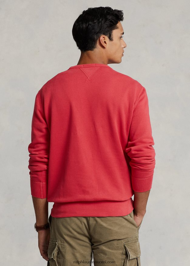 Ralph Lauren miehet rl-fleece-paita 0Z24ZR331 tyyrpuurin punainen