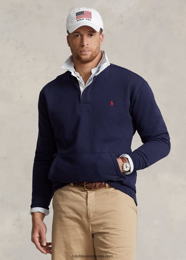 Ralph Lauren miehet rl fleece rugbypaita 0Z24ZR1399 risteilylaivasto