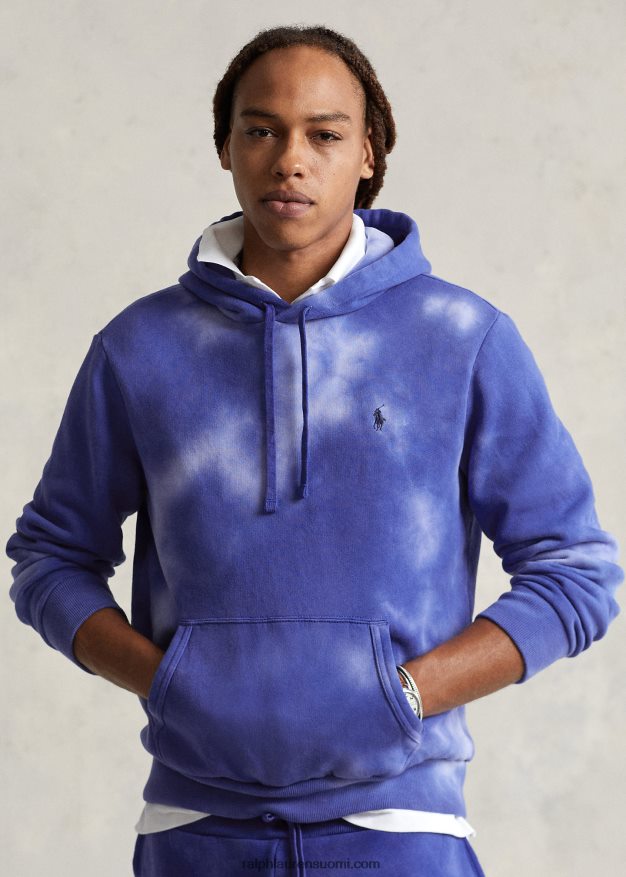 Ralph Lauren miehet solmittava fleecehuppari 0Z24ZR1257 kaupungin kuninkaallinen multi