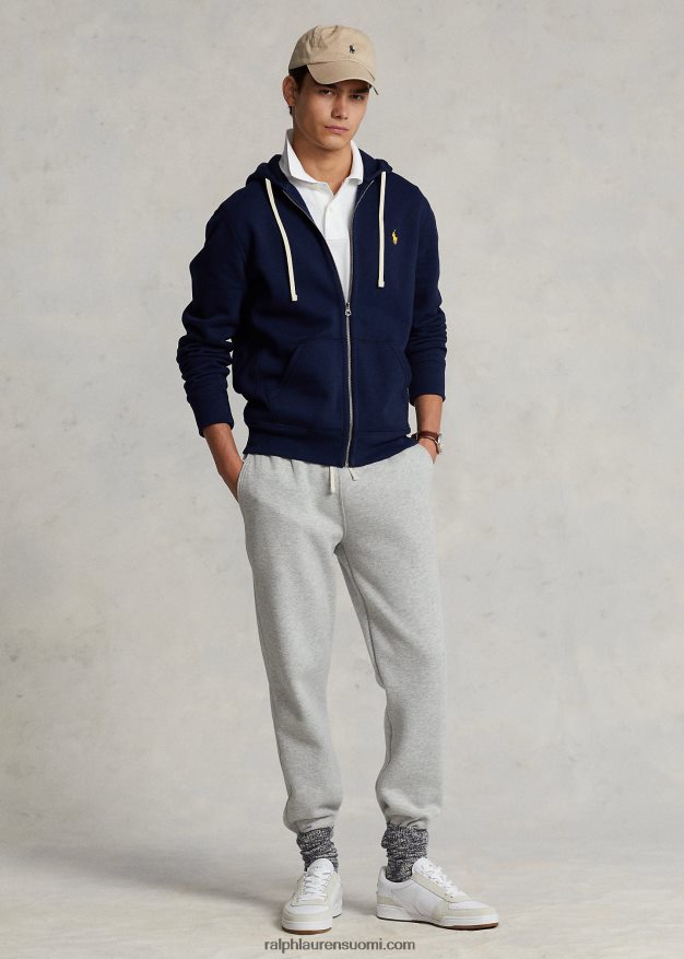 Ralph Lauren miehet täysvetoketjullinen fleecehuppari 0Z24ZR390 risteilylaivasto