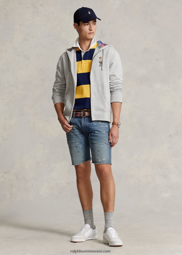 Ralph Lauren miehet täysvetoketjullinen polo bear fleece -huppari 0Z24ZR8379 ja kanervan karhun päällä