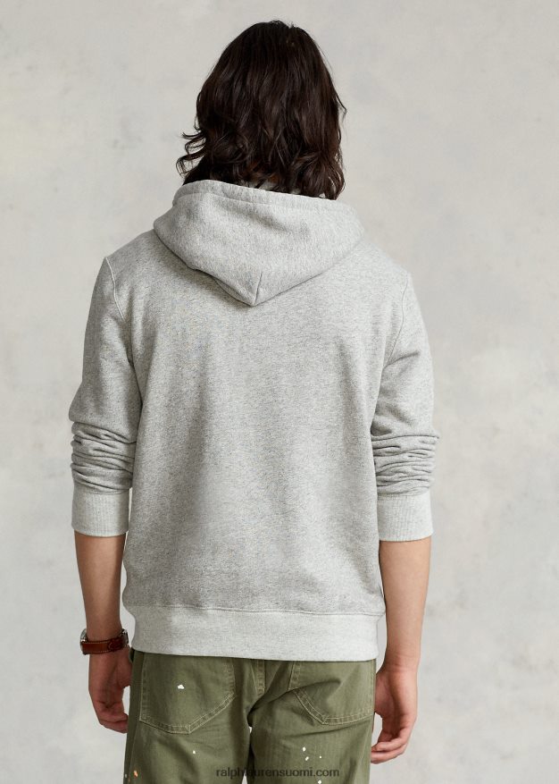Ralph Lauren miehet vaatevärjätty fleecehuppari 0Z24ZR630 parvi kanerva