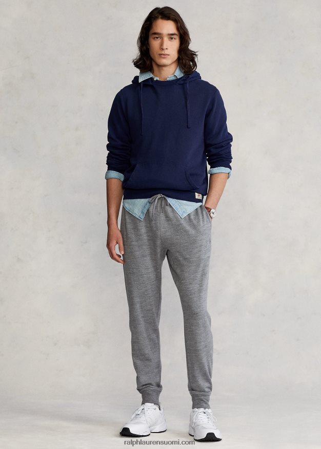 Ralph Lauren miehet vaatevärjätty fleecehuppari 0Z24ZR631 risteilylaivasto