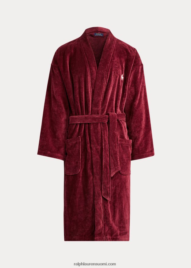 Ralph Lauren miehet frotee viitta 0Z24ZR495 klassinen viini