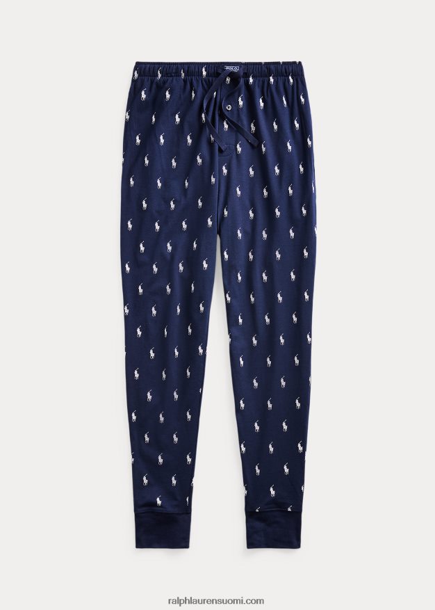 Ralph Lauren miehet puuvillatrikoo unilenkki 0Z24ZR1633 risteilylaivasto