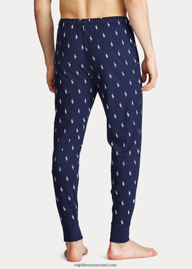 Ralph Lauren miehet puuvillatrikoo unilenkki 0Z24ZR1633 risteilylaivasto