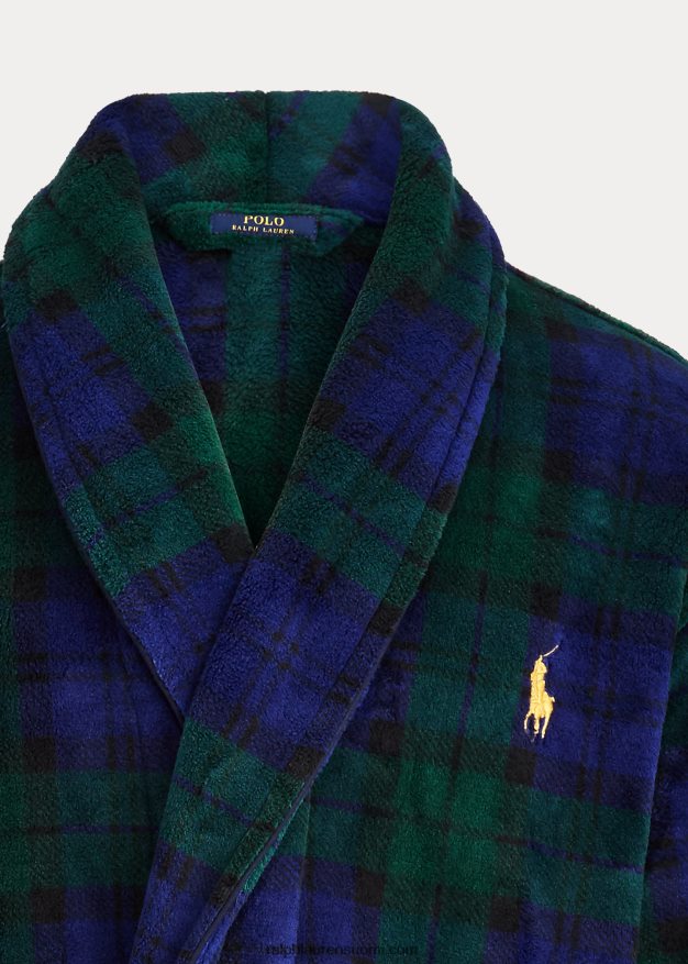 Ralph Lauren miehet tartan-muhkea mikrokuituliita 0Z24ZR1158 blackwatch ruudullinen