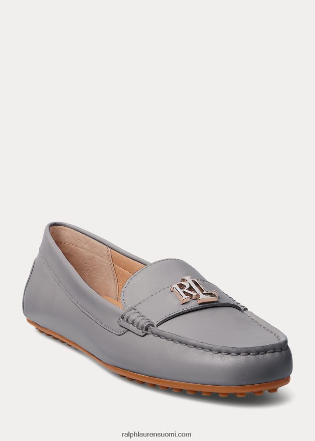 Ralph Lauren naiset barnsbury nappan nahkaajuri 0Z24ZR5074 valtameri