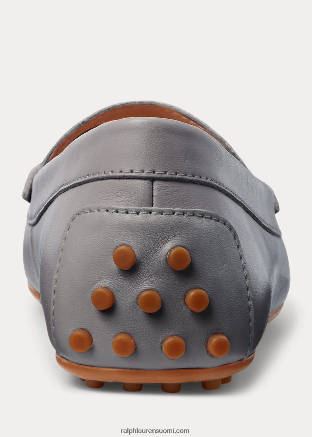 Ralph Lauren naiset barnsbury nappan nahkaajuri 0Z24ZR5074 valtameri