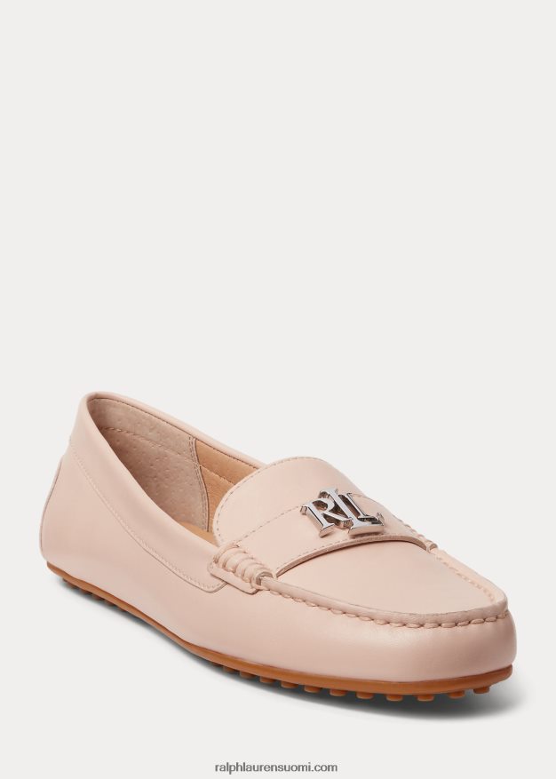 Ralph Lauren naiset barnsbury nappan nahkaajuri 0Z24ZR5075 vaalea pinkki