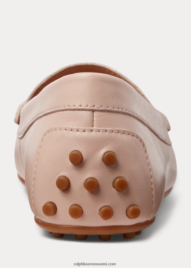Ralph Lauren naiset barnsbury nappan nahkaajuri 0Z24ZR5075 vaalea pinkki