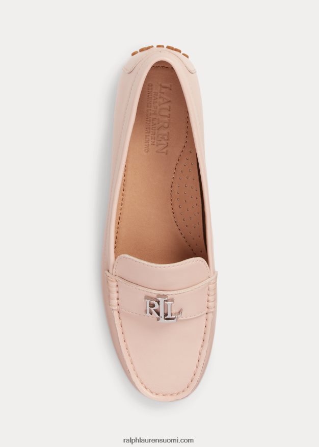 Ralph Lauren naiset barnsbury nappan nahkaajuri 0Z24ZR5075 vaalea pinkki