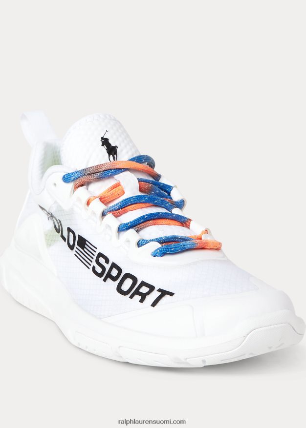 Ralph Lauren naiset polo sport tech kilpalenkkarit 0Z24ZR5113 valkoinen musta