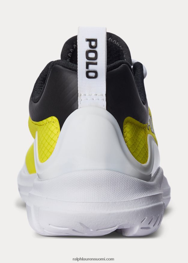 Ralph Lauren naiset polo sport tech kilpalenkkarit 0Z24ZR5114 valkoinen/keltainen/musta