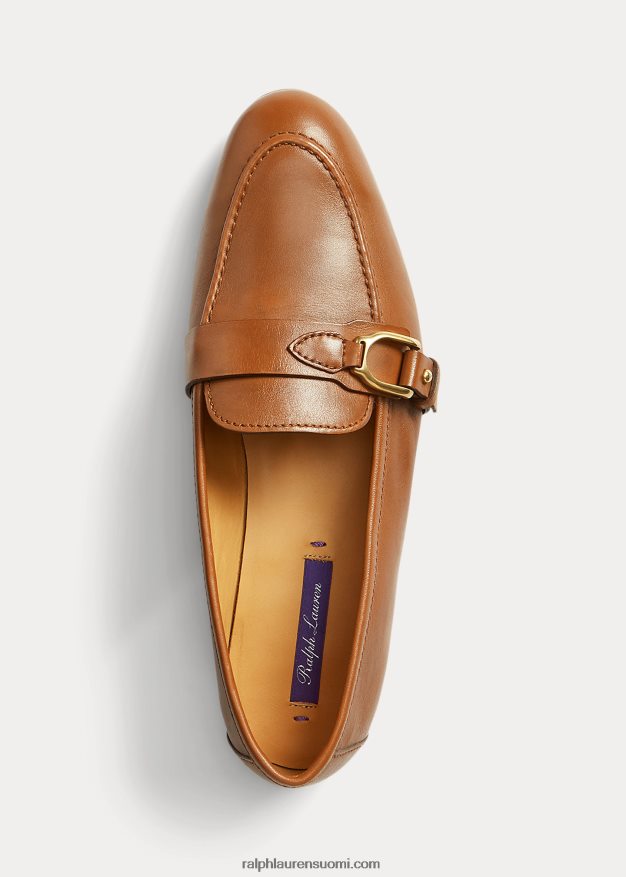 Ralph Lauren naiset audrey welington kiillotettu loafer 0Z24ZR9685 rl kultaa