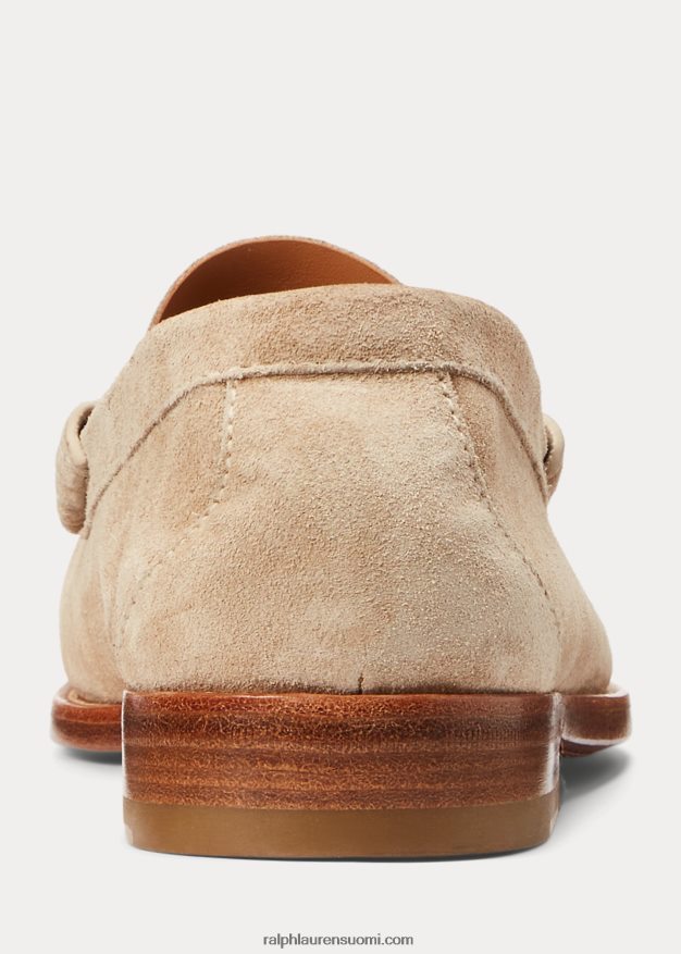 Ralph Lauren naiset harlan calf-mokkanahka loafer 0Z24ZR9684 vaalea hunaja