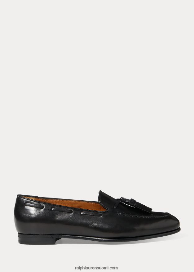 Ralph Lauren naiset quillis vasikanahkainen tupsuinen loafer 0Z24ZR9688