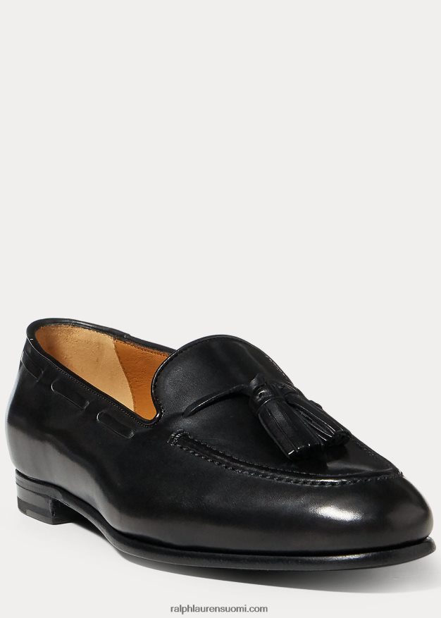 Ralph Lauren naiset quillis vasikanahkainen tupsuinen loafer 0Z24ZR9688