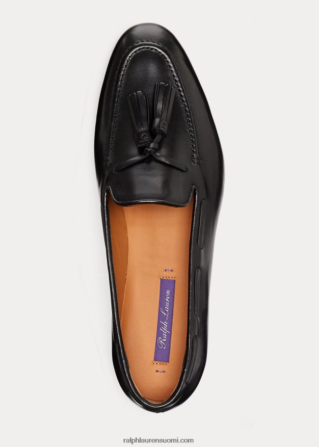 Ralph Lauren naiset quillis vasikanahkainen tupsuinen loafer 0Z24ZR9688