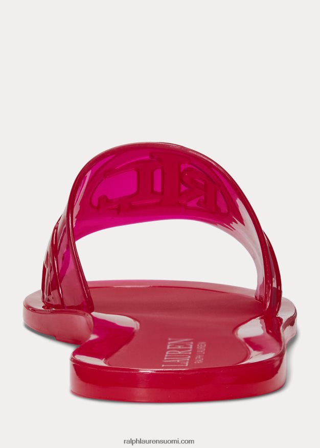 Ralph Lauren naiset alegra jelly slide sandaali 0Z24ZR9713 urheilu pinkki