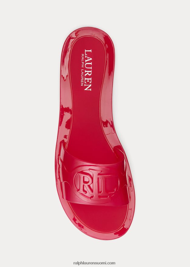 Ralph Lauren naiset alegra jelly slide sandaali 0Z24ZR9713 urheilu pinkki