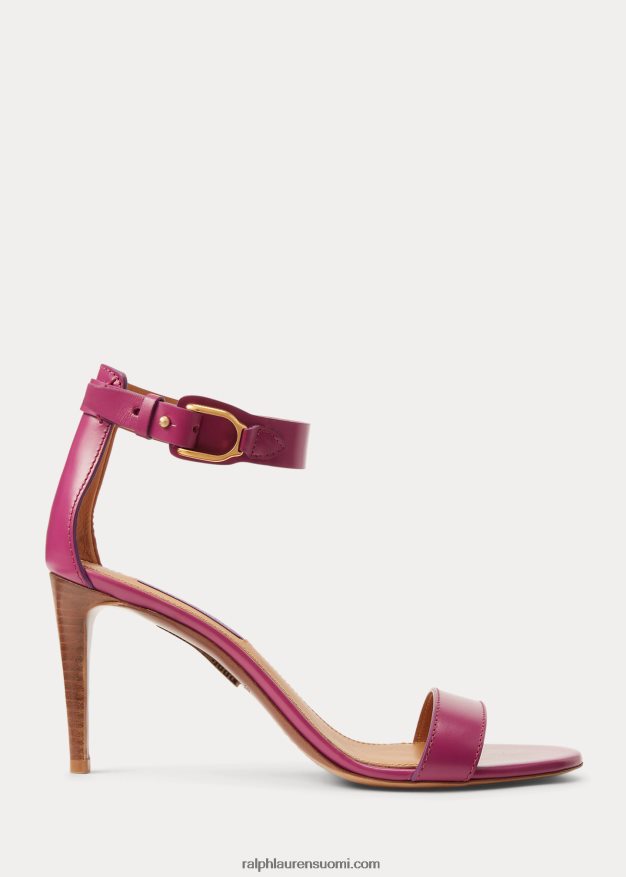 Ralph Lauren naiset channing welington box vasikkanahkasandaali 0Z24ZR9662