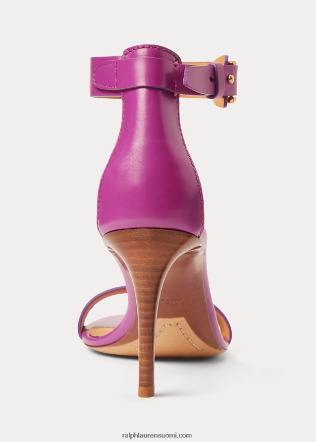 Ralph Lauren naiset channing welington box vasikkanahkasandaali 0Z24ZR9662