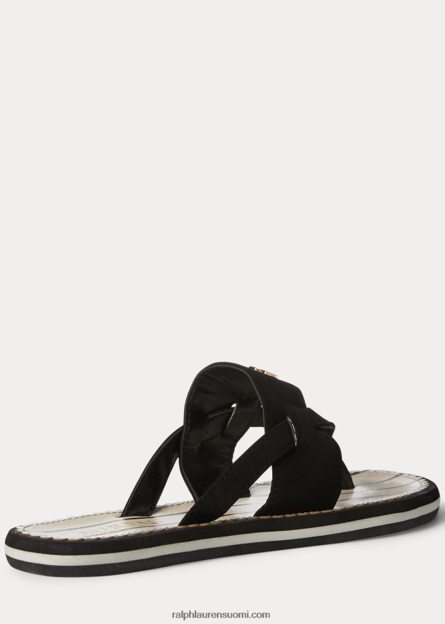 Ralph Lauren naiset rosalind sandaali 0Z24ZR4987 musta