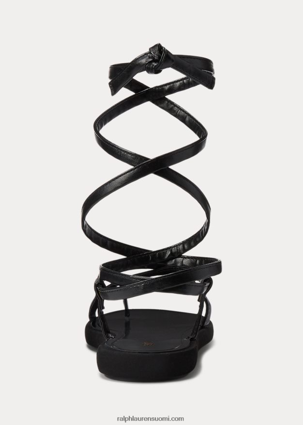 Ralph Lauren naiset sandaali varvasnauhalla 0Z24ZR4964 musta