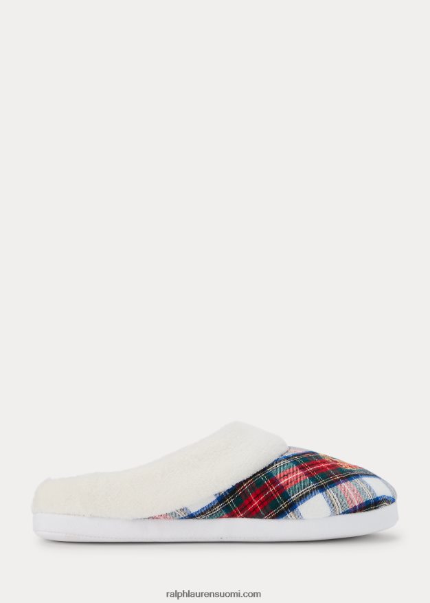 Ralph Lauren naiset ruudullinen logotossu 0Z24ZR9718 kerma ruudullinen