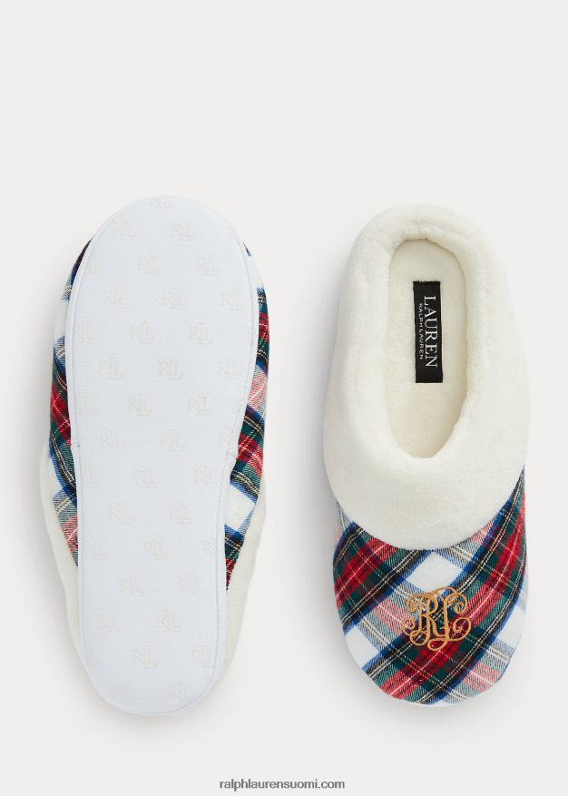 Ralph Lauren naiset ruudullinen logotossu 0Z24ZR9718 kerma ruudullinen