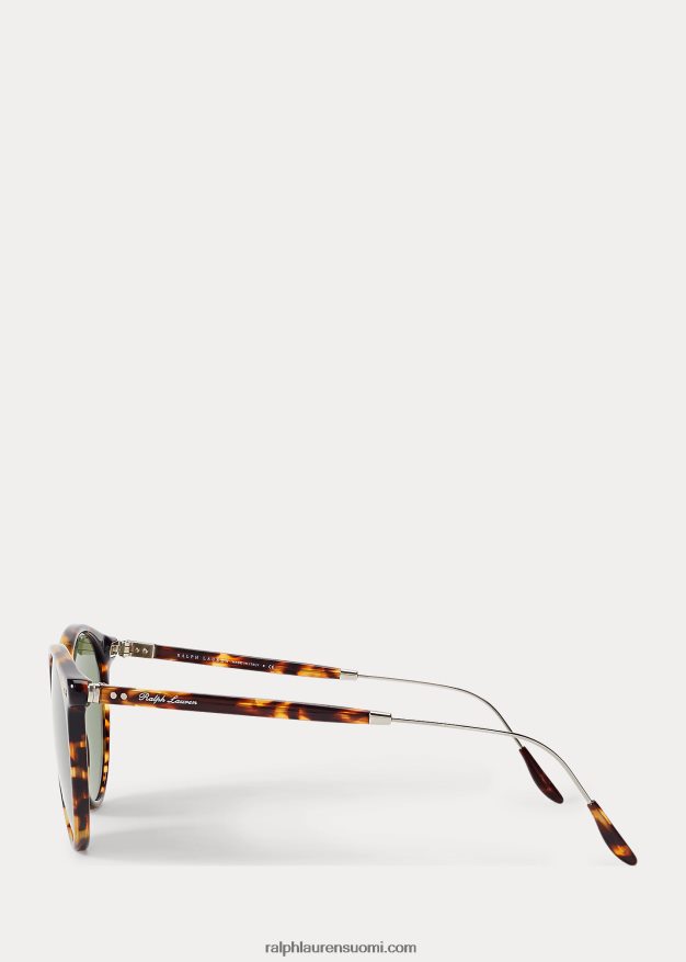 Ralph Lauren naiset Heritage Panto -aurinkolasit 0Z24ZR9750 kiiltävä antiikki havanna