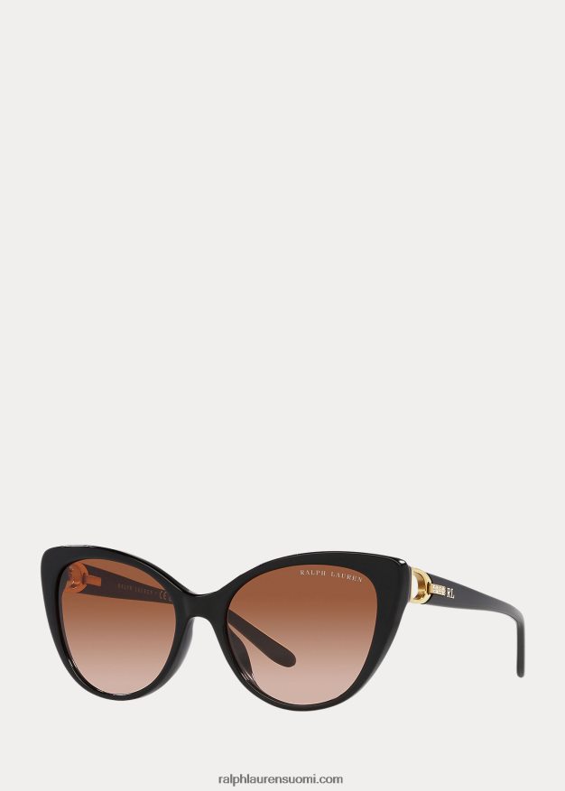 Ralph Lauren naiset jalusti kelly aurinkolasit 0Z24ZR5604 musta