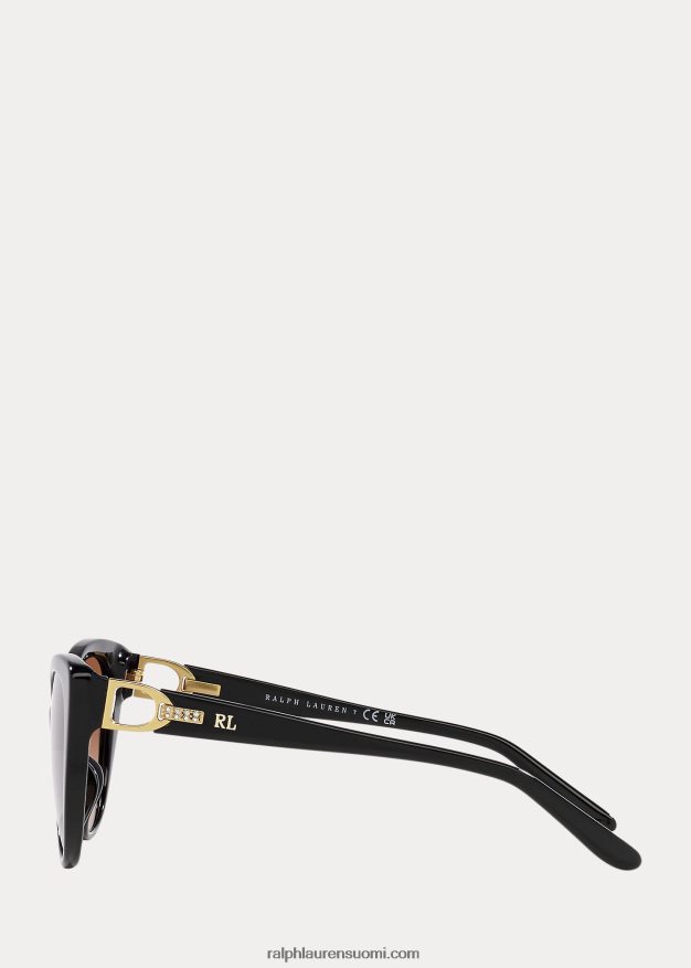 Ralph Lauren naiset jalusti kelly aurinkolasit 0Z24ZR5604 musta