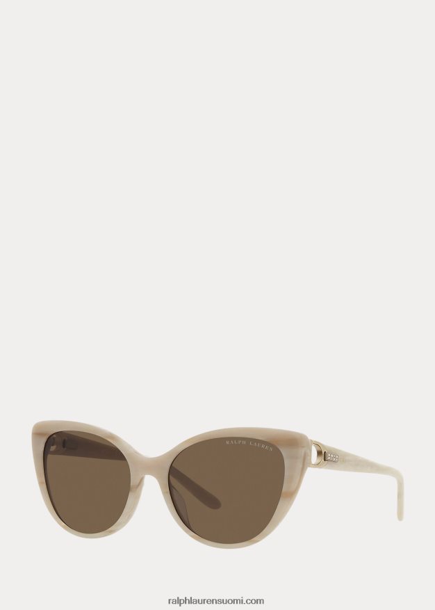 Ralph Lauren naiset jalusti kelly aurinkolasit 0Z24ZR5605 kerma sarvi