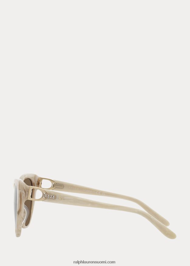 Ralph Lauren naiset jalusti kelly aurinkolasit 0Z24ZR5605 kerma sarvi