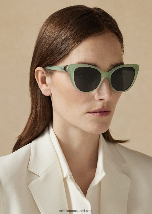 Ralph Lauren naiset jalusti kelly aurinkolasit 0Z24ZR5606 opaali minttu